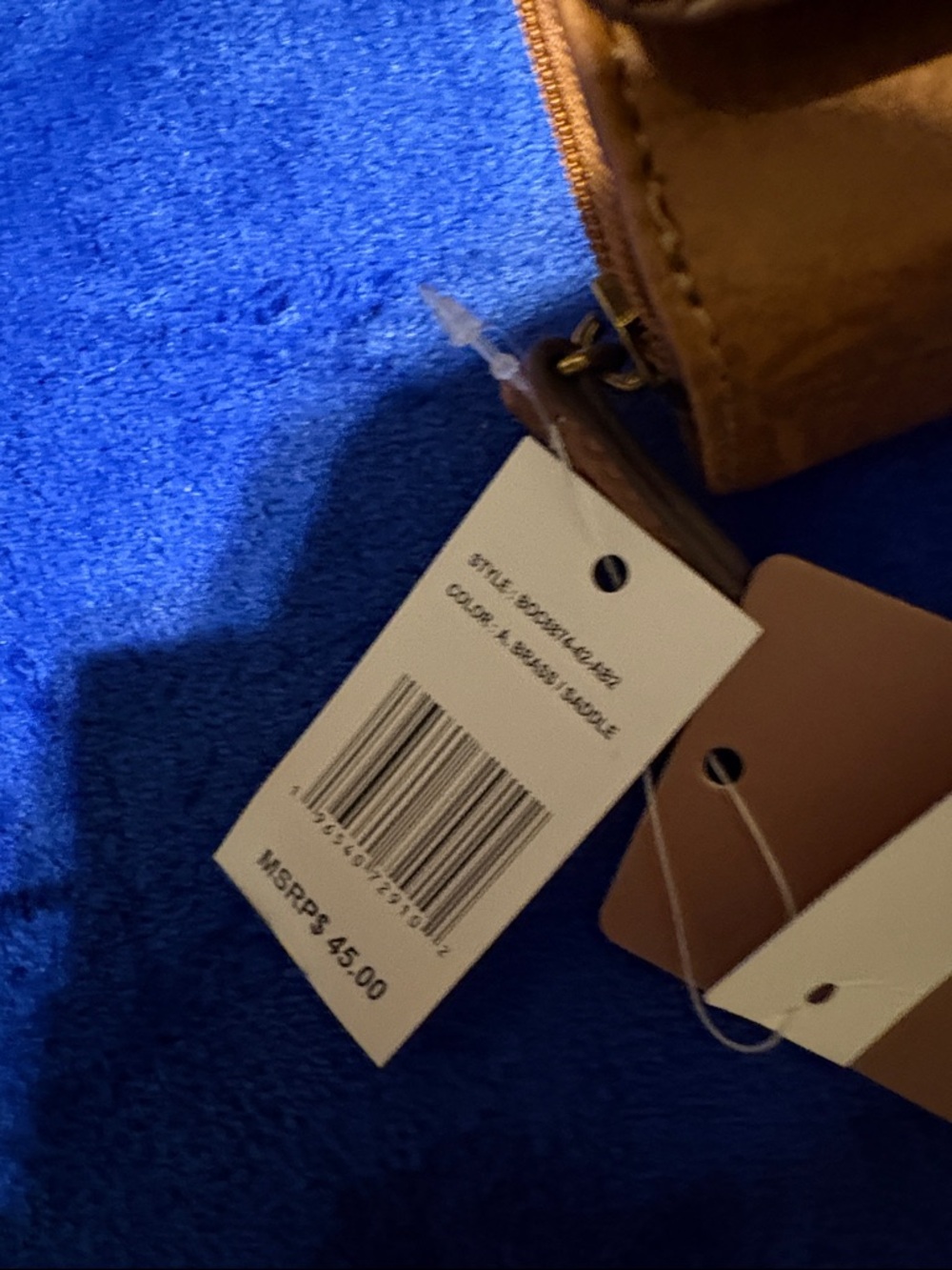 b.o.c. Embossed Floral Clutch Wallet - Brown Born concept nwt - Picture 3 of 13